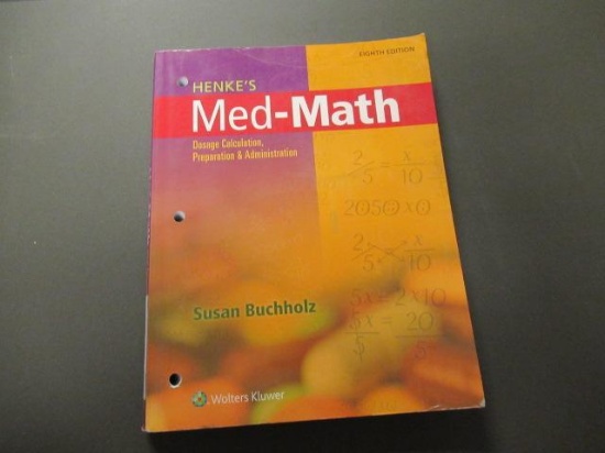 (20) HENKE'S MED-MATH