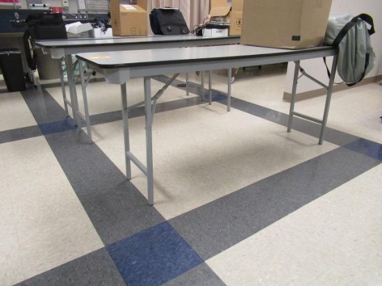 LOT OF 4 FOLDING TABLES