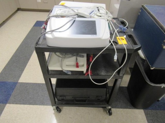 MCKESSON ELI280 ECG MACHINE W/ ROLLING CART