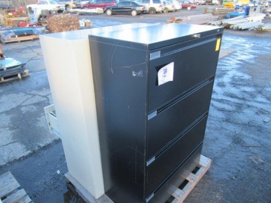 (2) FOUR DRAWER FILE CABINETS