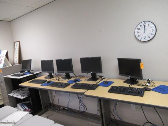 (5) LENOVO MONITORS