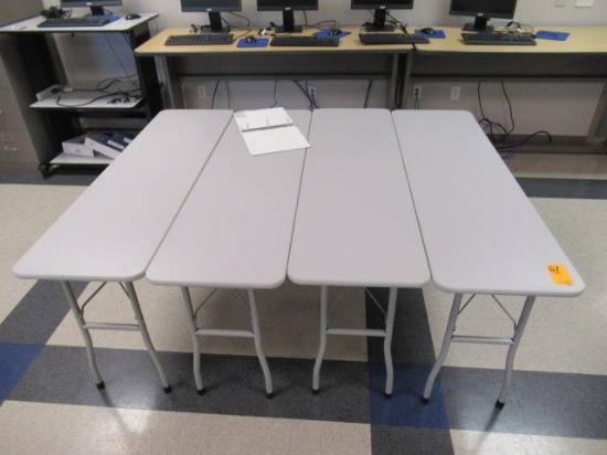 (4) FOLDING TABLES