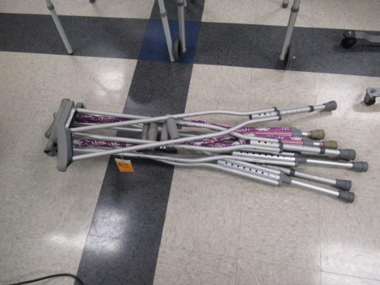 ASSORTED CRUTCHES