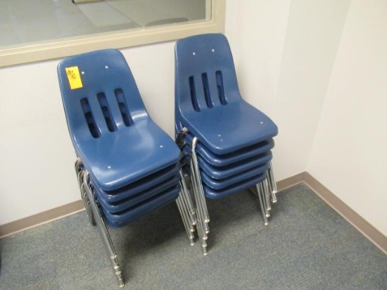 (10) PLASTIC CHAIRS