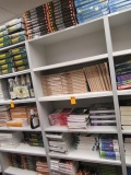 CONTENTS OF SHELVES - ASSORTED TEXT BOOKS