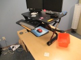 FLEXISPOT ADJUSTABLE HEIGHT MONITOR STAND