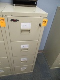 4 DRAWER FIREKING FILE CABINET