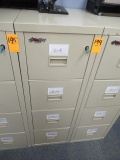 4 DRAWER FIREKING FILE CABINET