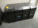 (4) THINKCENTRE COMPUTERS (UNKNOWN PASSWORDS)