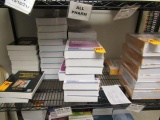 CONTENTS OF SHELF - ASSORTED TEXT BOOKS