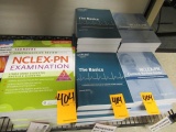 CONTENTS OF SHELF - ASSORTED TEXT BOOKS