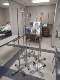 LOT OF IV STANDS