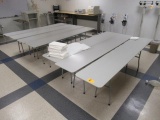 (10) FOLDING TABLES