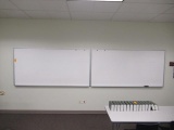 (2) DRY ERASE BOARDS (BUYER RESPONSIBLE FOR TAKING DOWN)