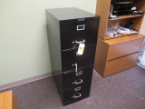 CENTURY STEEL FOUR DRAWER FILE CABINET