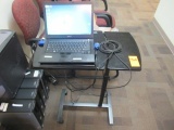 DELL LAPTOP W/ ROLLING WORK STATION