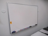 (2) DRY ERASE BOARDS (BUYER RESPONSIBLE FOR TAKING DOWN)