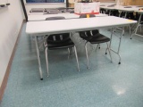 (4) FOLDING TABLES