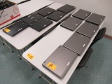 (12) DELL NOTEBOOKS & BOX W/ CHARGERS