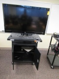 LG TV & DELL COMPUER W/ CART