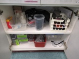 CONTENTS OF CABINET - ASSORTED MEDICAL SUPPLIES