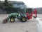 JOHN DEERE 855 TRACTOR W/ FRONT LOADER & BACKHOE