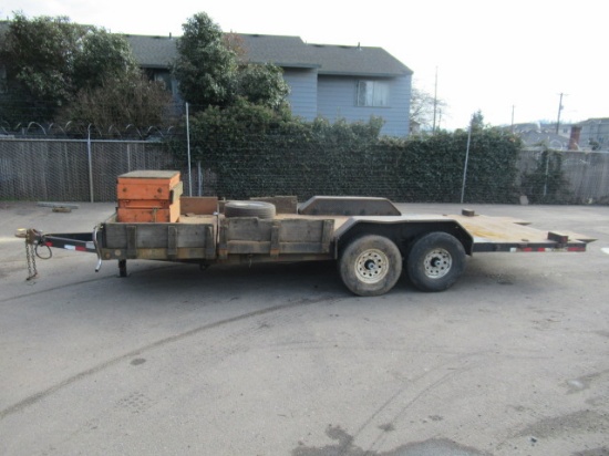 2006 TRAIL LT 8'2" X 20' TILT DECK TRAILER
