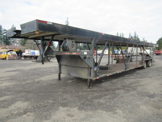 2002 ASVE 5TH WHEEL TRANSPORT TRAILER
