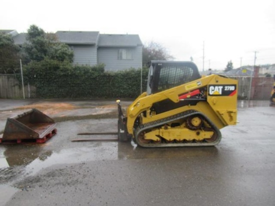 2019 CATERPILLAR 279D SKID STEER
