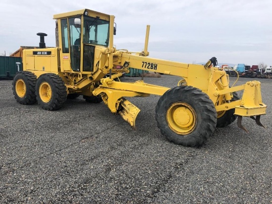 JOHN DEERE 772BH MOTOR GRADER