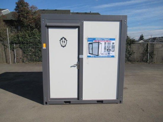 2020 BASTONE 110V PORTABLE TOILET WITH SHOWER (UNUSED)