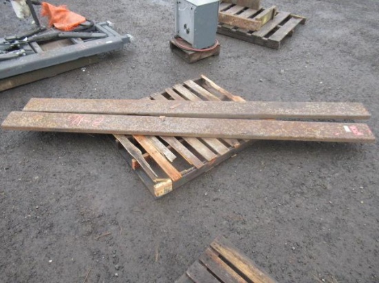 (2) 2" X 8" X 10' STEEL TUBES