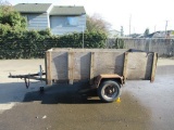 ASSEMBLED 5' X 10' UTILITY TRAILER