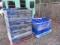 LOT OF MILK & BEVERAGE CRATES