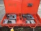 (2) BOSCH HAMMER DRILLS W/ BATTERIES & CHARGERS IN CASES