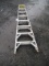 WERNER 6' ALUMINUM STEP LADDER