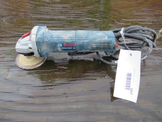 BOSCH ELECTRIC 4 1/2" ANGLE GRINDER