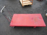 DAYTON SCISSOR LIFT CART