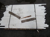 PALLET OF ASSORTED ALUMINUM PIPES