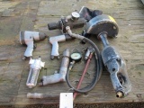 AIR TOOLS-AIR CHUCKS, REGULATOR, IMPACT GUN