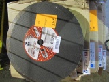 (4) BOXES OF ABRASIVE WHEELS SIZE 14'', 12'', 10'' METAL CUTTING (NEW)