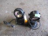 (2) AMERICAN DJ'S PROFESSIONAL MINI SPOTLIGHTS