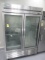 TRUE T-49G-HC-FGD01 54-1/8'' TWO SECTION GLASS DOOR REFRIGERATOR W/LED LIGHTING