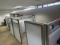 2 SECTION OFFICE CUBICLES W/SLIDING DOORS