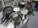 ASSORTED POTS & PANS