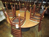 ROUND TABLE & (5) CHAIRS