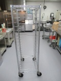 ROLLING BAKING RACK W/CONTENTS