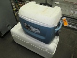 (2) ASSORTED COOLERS