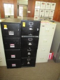 (3) ASSORTED 4 DRAWER FILE CABINETS