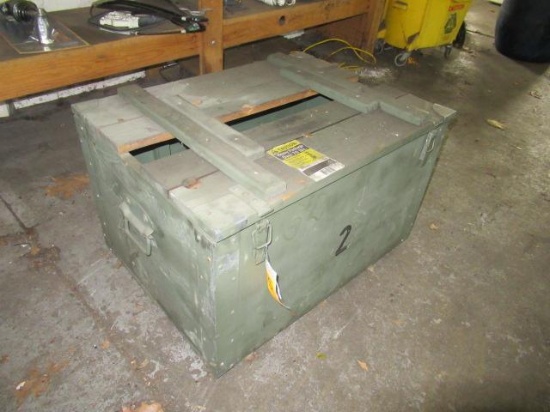 WOOD SHIPPING CRATE